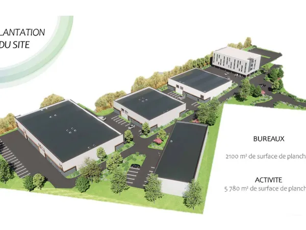 Local d'activité 5780 m²