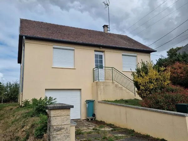 Maison à louer - 60 m2 - 2 chambres - sous-sol complet - 770 m2 de terrain - SOUDAY (41)