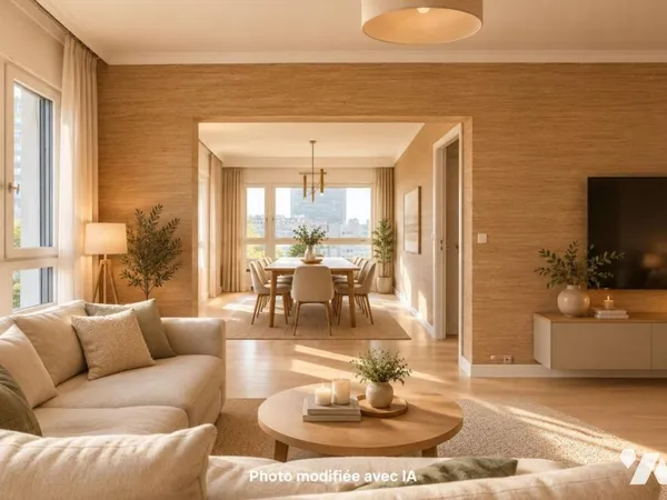 Vends appartement - 83.85 m² - 3 pièces, 2 chambres - Paris 13e Arrondissement