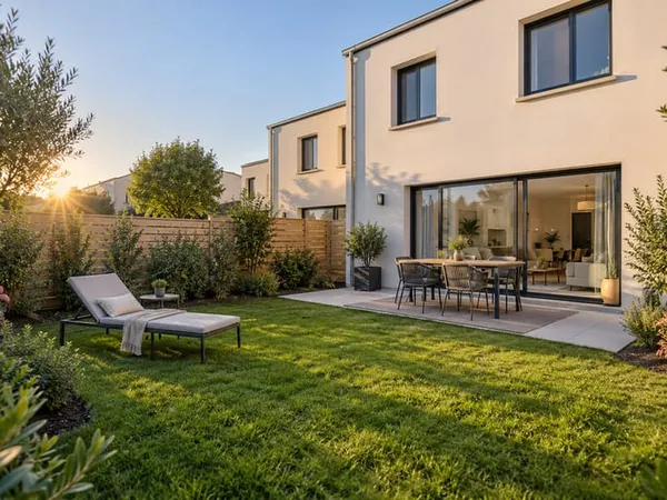 *OPPORTUNITÉ RARE  MAISON T4 NEUVE DE 85 M² AVEC JARDIN À PIED DU PORT DE SAINT-GOUSTAN