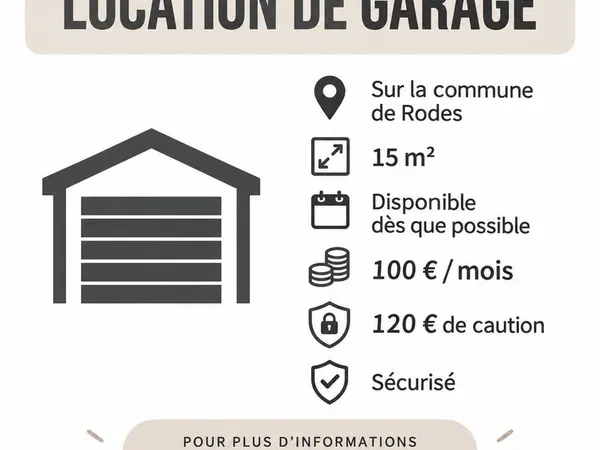 Location garage