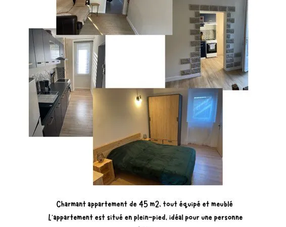Location appartement de 45 mètres carrés