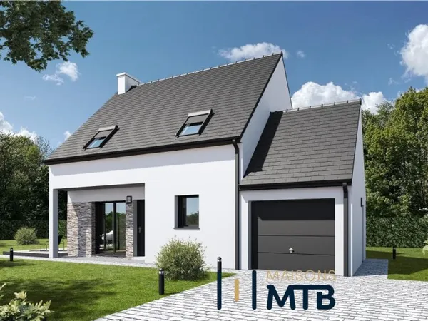Terrain + maison 90 m²