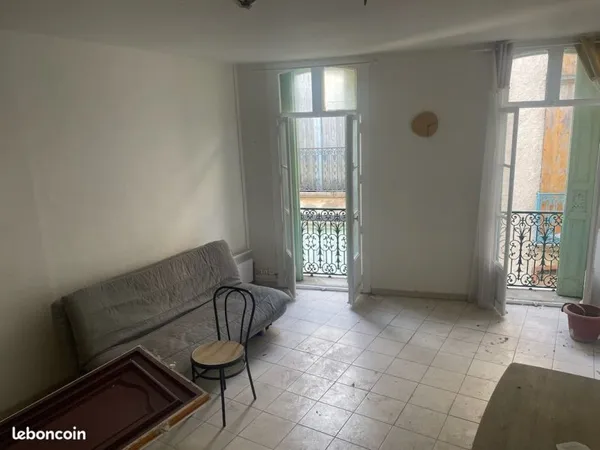 Studio 2 pièces 21 m²