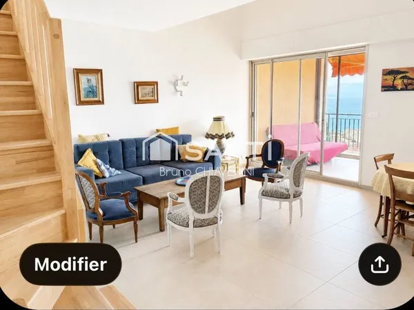Un véritable balcon sur la mer