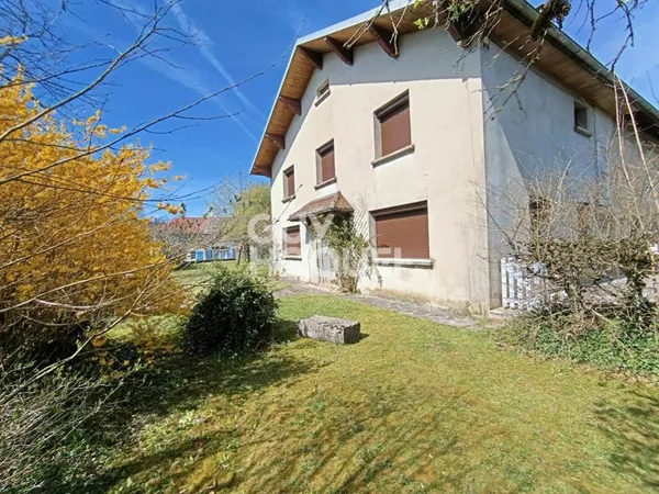 Deux grandes maisons mitoyennes
