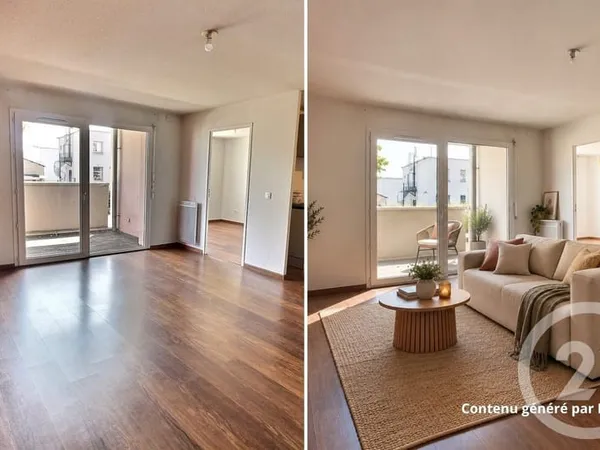 Appartement 3 pièces 61 m²