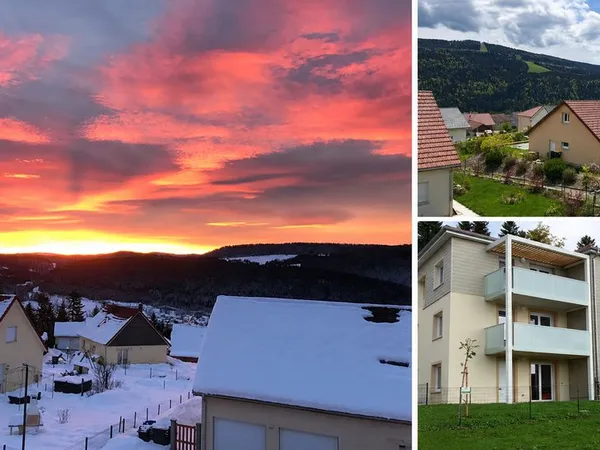 À louer - Appartement meublé 2 pièces de 46 m² à Villers-le-Lac
