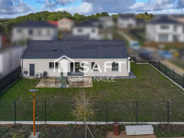 Plain-pied de 2024 : moderne et prêt à vivre !