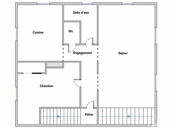 Appartement 6 pièces 98 m²