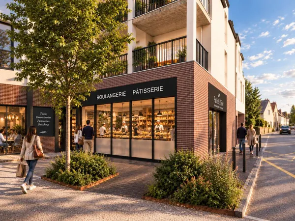 Local commercial 166 m²