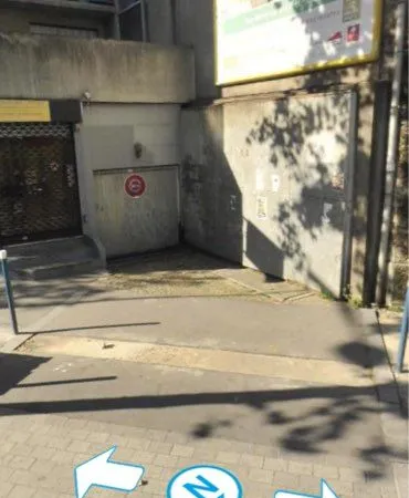 Place de parking souterrain
