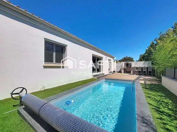 Villa de plain pied de 130 m² sur 506 m² de terrain
