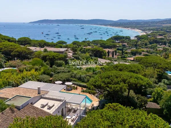A vendre - Villa avec magnifique vue mer dans un domaine sécurisé - Ramatuelle/Saint-Tropez