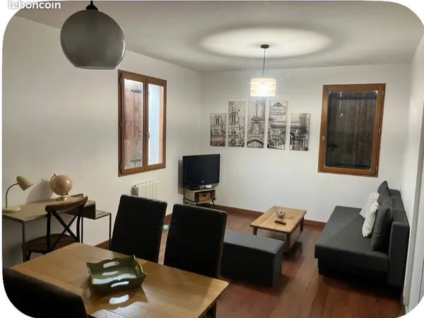 Appartement 2 pièces meublées beaurepaire