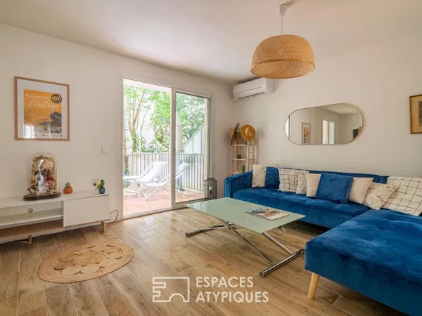 Appartement avec terrasse et jardin en centre ville