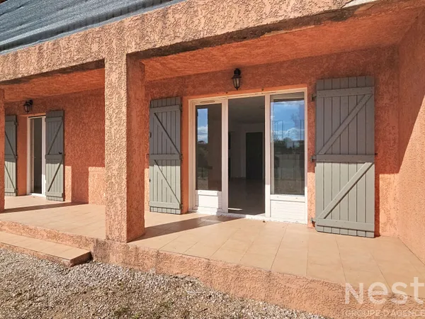 Appartement T3 en rez de chaussée avec terrasse et jardin sur St Maximin