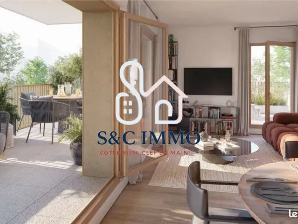 Appartement 3 pièces 62 m²
