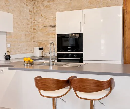 Duplex de charme, 2 chambres, quartier les Halles