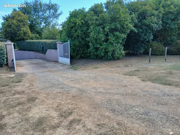 Vends 2 bungalows sur terrain 1500m2