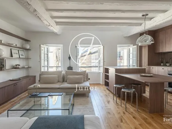 Paris 4e - SAINT PAUL / TURENNE - Appartement - 2 pièces - 46,06m² Carrez - 59,978m² au sol - 1 cham