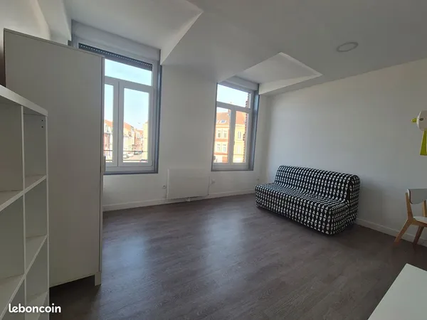 Studio 1 pièce 21 m²