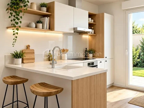 Appartement 2 pièces 38 m²