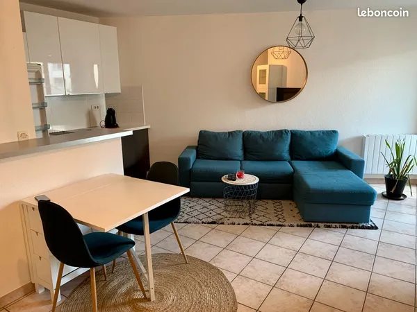 Appartement T3 meublé 51 m² + Parking s/sol - Rives du lez