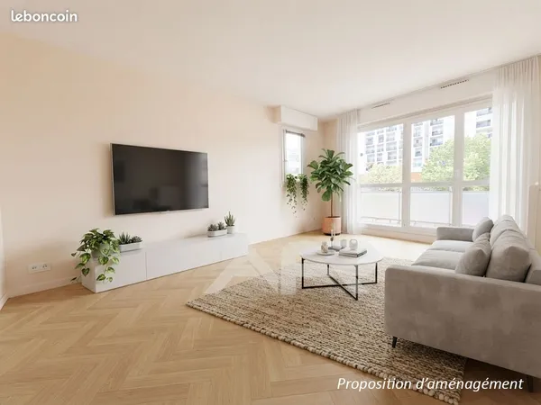 Appartement 2 pièces 45 m²