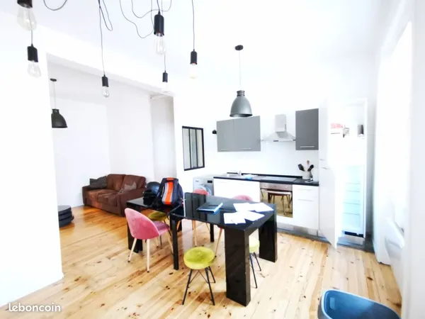 Grand appartement bourgeois refait a neuf