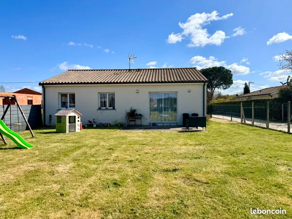 Maison 3 chambres + terrasse et jardin