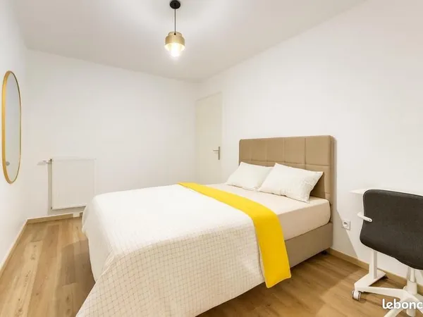 Chambre 1 pièce 21 m²
