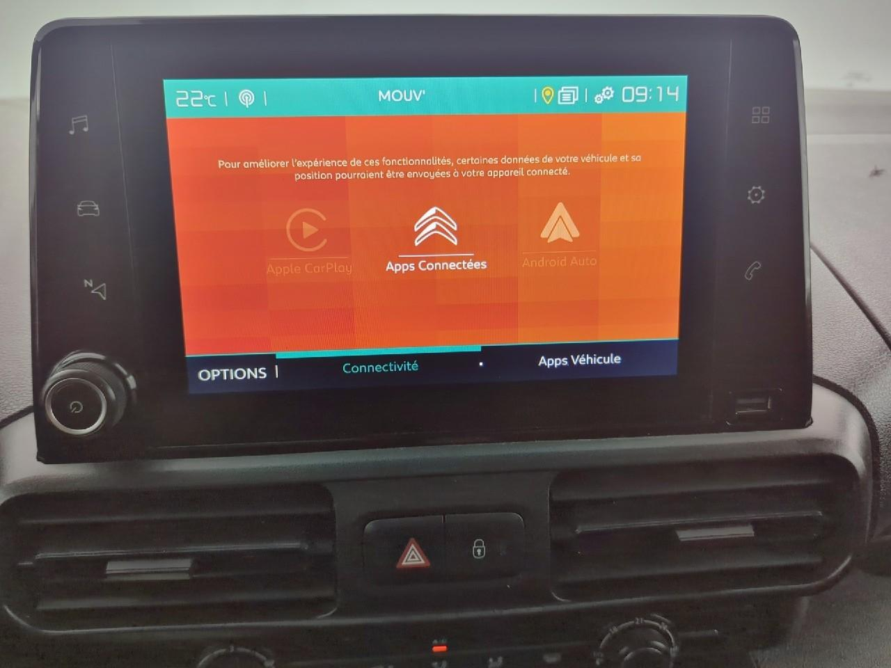 Citroën Berlingo van m 650 bluehdi 100 s&s bvm5 driver — photo 17