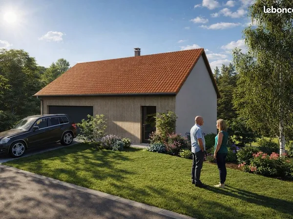 Projet de construction d'une maison 77.74 m² avec terrain à OBERBRONN (67)