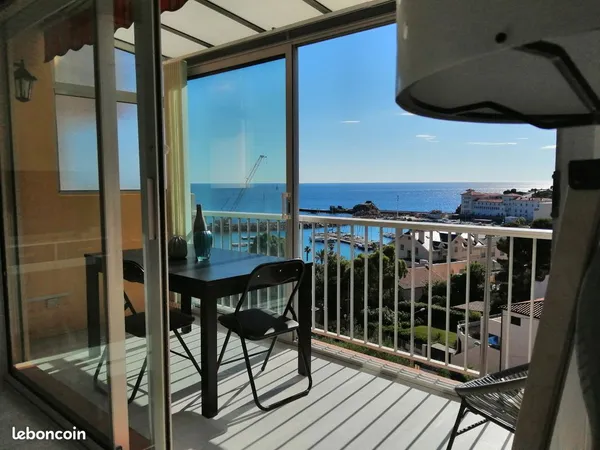 Banyuls : appartement vue mer et port