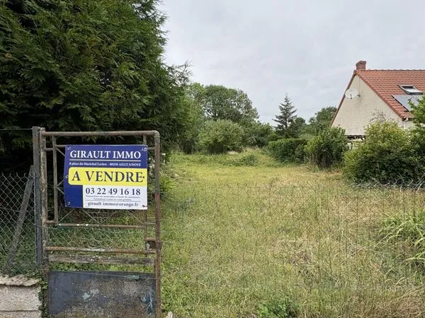 Terrain 866 m² Ailly-sur-Noye