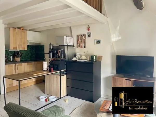 Appartement de type studio avec mezzanine de 26m² hab