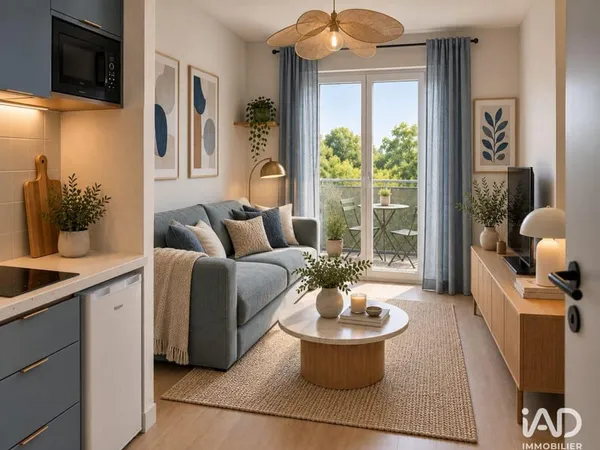Appartement 2 pièces 43 m²