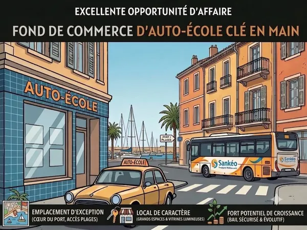 Fonds de commerce 43 m²
