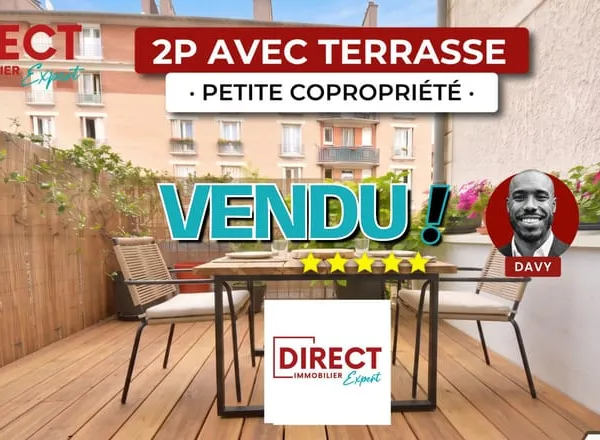 APPARTEMENT 2P AVEC TERRASSE