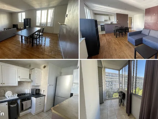 Chambre meublée dans colocation T4 / Vallier Catane / 82 m²