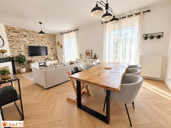CHARMANTE MAISON DE VILLE DE 115 M2 SUR TERRAIN DE 634 M2 A PONTIVY