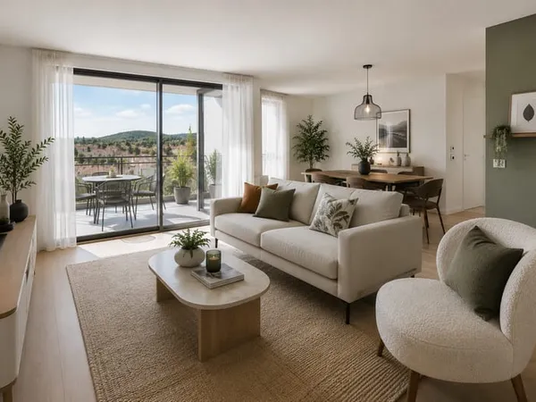 Beau T3 avec balcon  un plan pensé pour votre confort