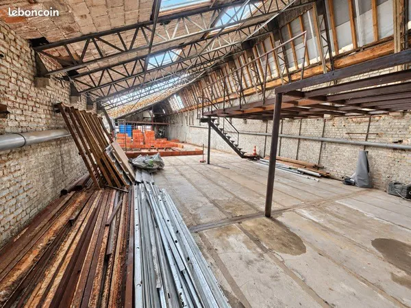 PROJET IMMOBILIER LOFT + PARKING + BUREAU - ENV. 545 m2 - 5 LOTS PC ACCORDÉ