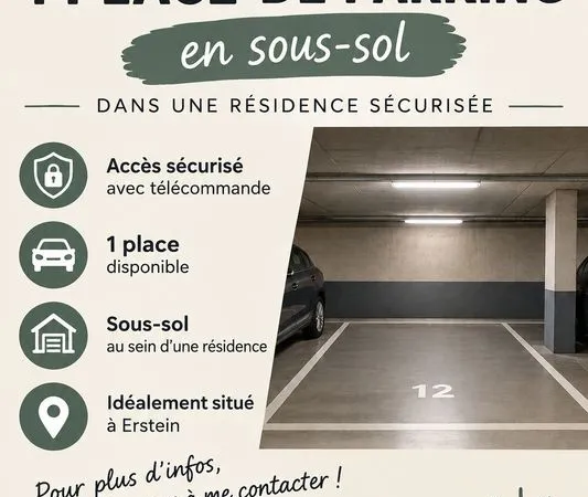 Location place de parking