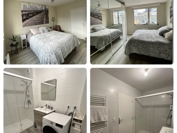 🏡 Appartement 2 pièces meublé avec grande terrasse - Thionville - Gare à 10 min à pied