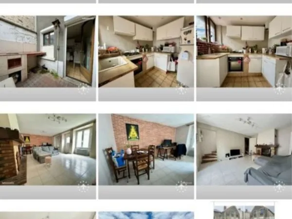 Maison 62+6m2, Maisse, 91, centre, Grande rue, 2 niveaux, 4 ps, 3 ch, proche RER D, commerces