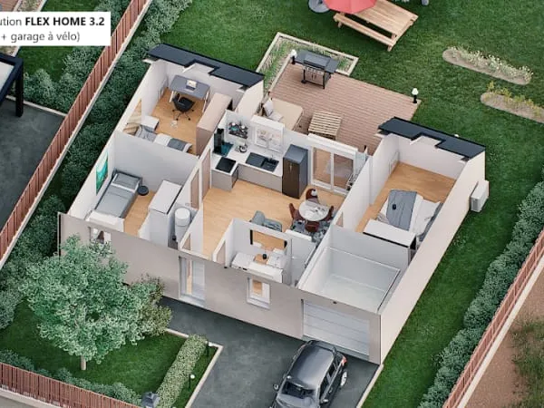 Maison neuve 3 pièces 49 m²