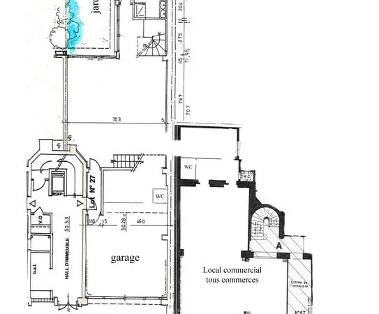 Bureaux 7 pièces 399 m²