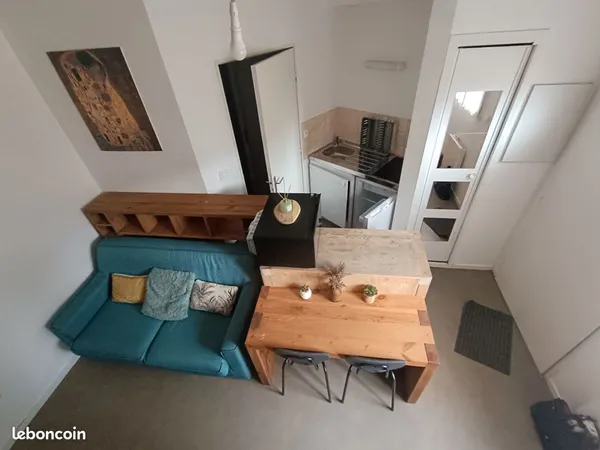Duplex 2 pièces 22 m²